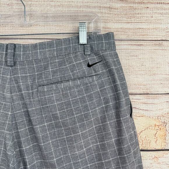 Nike Golf Tour Performance Golf Shorts Men's Size 34 Gray/White Dri Fit - Picture 5 of 10